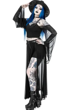 SHADOWS MAXI SKIRT-Restyle Fashion