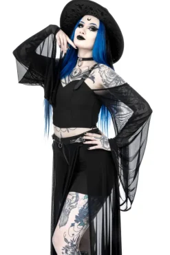 SHADOWS MAXI SKIRT-Restyle Fashion