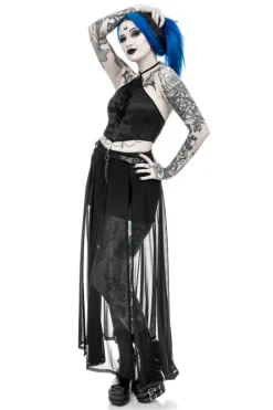 SHADOWS MAXI SKIRT-Restyle Fashion