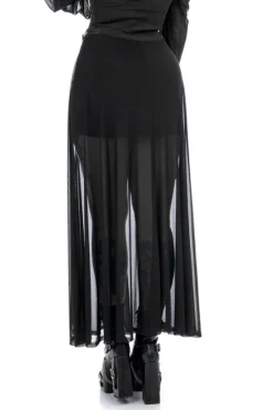 SHADOWS MAXI SKIRT-Restyle Fashion