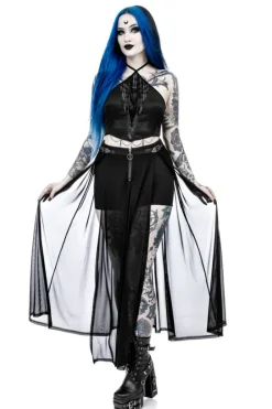 SHADOWS MAXI SKIRT-Restyle Fashion