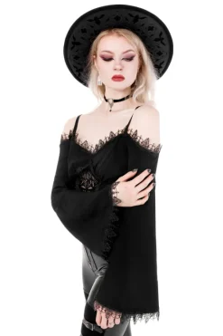 Aksamitny choker CATHEDRALIS VELVET COLLAR-Restyle Clearance