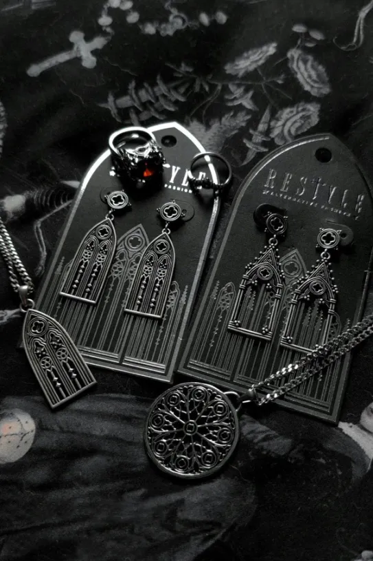 ALTARIUM EARRINGS kolczyki katedralne okna-Restyle Online