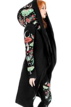 AUTUMNAL EQUINOX HOODIE Bluza z haftem Ćma i muchomor-Restyle Outlet