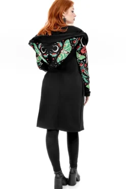 AUTUMNAL EQUINOX HOODIE Bluza z haftem Ćma i muchomor-Restyle Outlet