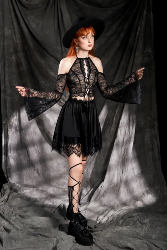 BELLADONNA KORONKOWA BLUZKA-Restyle Fashion