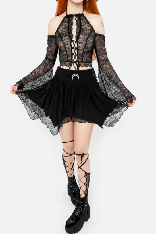 BELLADONNA KORONKOWA BLUZKA-Restyle Fashion