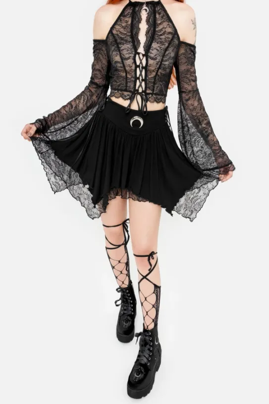 BELLADONNA KORONKOWA BLUZKA-Restyle Fashion