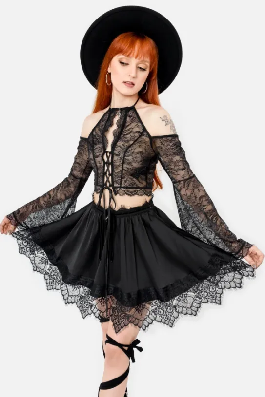 BELLADONNA KORONKOWA BLUZKA-Restyle Fashion