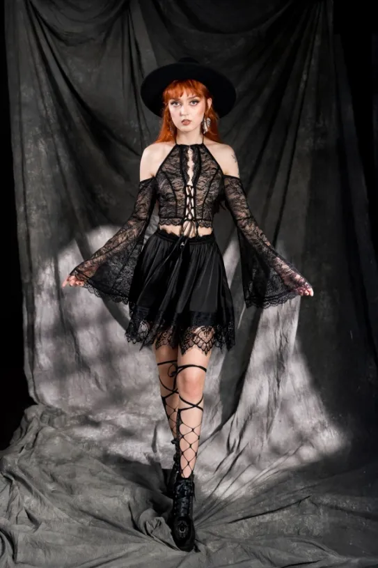 BELLADONNA KORONKOWA BLUZKA-Restyle Fashion