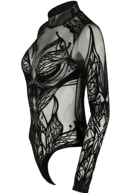 BODY ELVEN WHISPERS Elfickie zdobione body ze skrzydłami-Restyle New