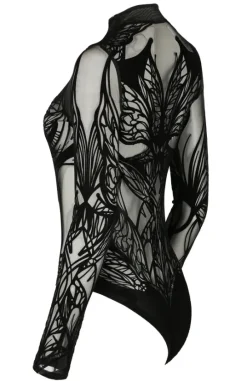 BODY ELVEN WHISPERS Elfickie zdobione body ze skrzydłami-Restyle New