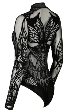 BODY ELVEN WHISPERS Elfickie zdobione body ze skrzydłami-Restyle New
