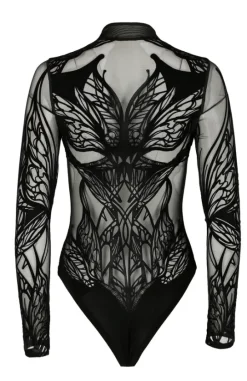 BODY ELVEN WHISPERS Elfickie zdobione body ze skrzydłami-Restyle New