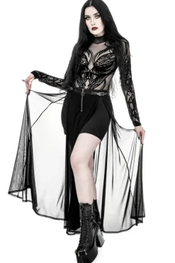 BODY ELVEN WHISPERS Elfickie zdobione body ze skrzydłami-Restyle New