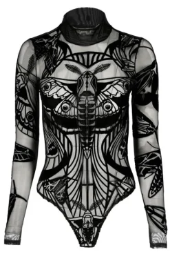 Body z siateczki MOTHS CONTOUR BODYSUIT-Restyle Outlet