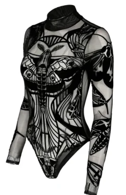 Body z siateczki MOTHS CONTOUR BODYSUIT-Restyle Outlet
