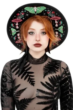 Body z siateczki paprocie FOREST FERN bodysuit-Restyle Fashion