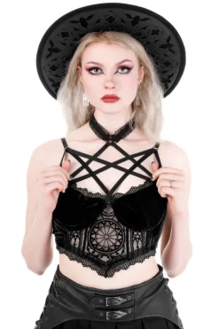 BRALETKA ROSARIUM TOP KATEDRALNY-Restyle Fashion