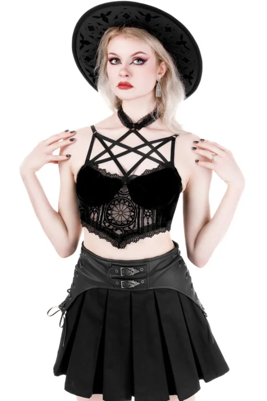 BRALETKA ROSARIUM TOP KATEDRALNY-Restyle Fashion