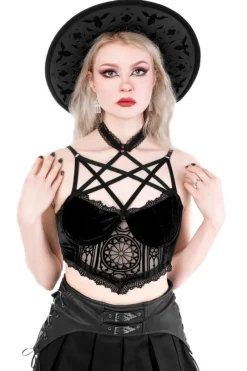 BRALETKA ROSARIUM TOP KATEDRALNY-Restyle Fashion
