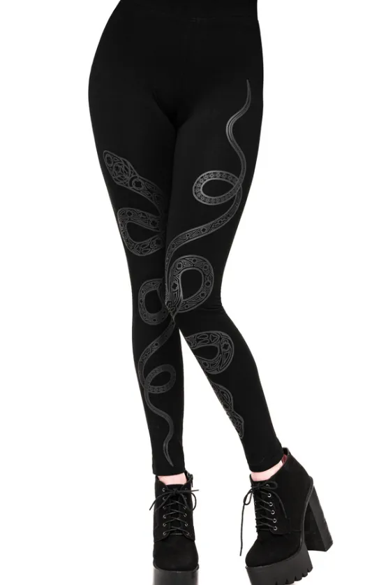 CATHEDRAL SNAKE LEGGINGS-Restyle Sale
