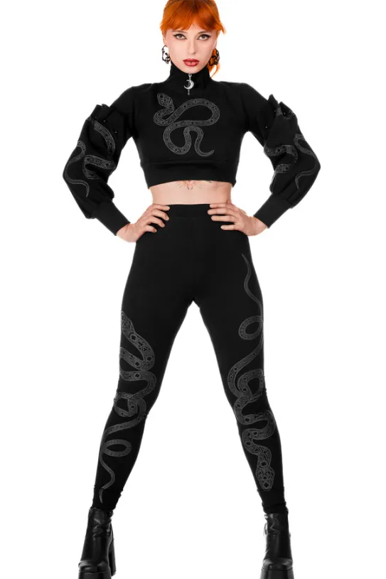 CATHEDRAL SNAKE LEGGINGS-Restyle Sale