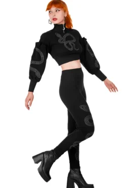 CATHEDRAL SNAKE LEGGINGS-Restyle Sale