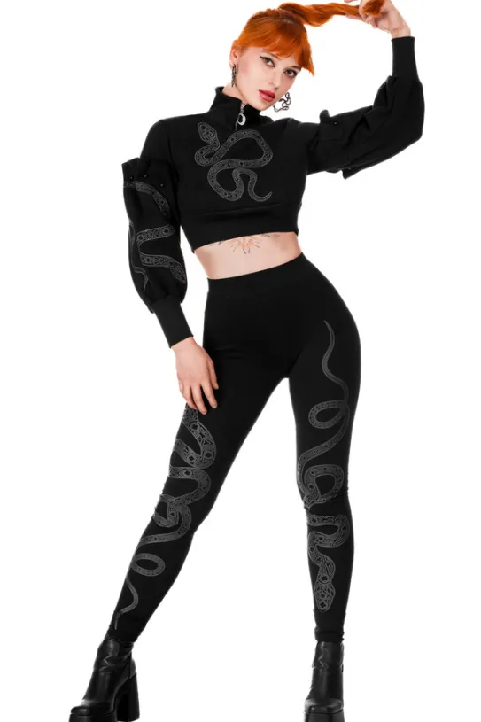 CATHEDRAL SNAKE LEGGINGS-Restyle Sale