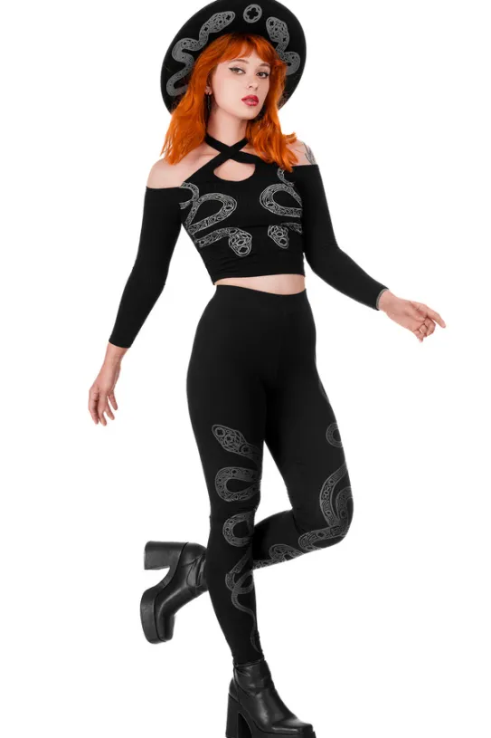 CATHEDRAL SNAKE LEGGINGS-Restyle Sale