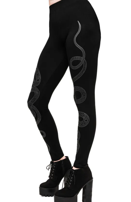 CATHEDRAL SNAKE LEGGINGS-Restyle Sale
