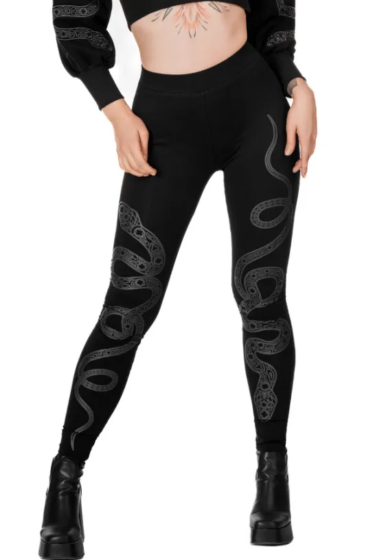 CATHEDRAL SNAKE LEGGINGS-Restyle Sale