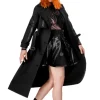 CATHEDRAL TRENCH COAT, Nieprzemakalny płaszcz z rozetą-Restyle Hot