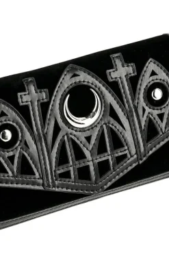 CATHEDRAL WALLET podłużny portfel ze wzorem katedry-Restyle Discount