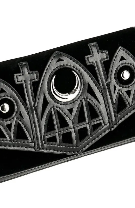 CATHEDRAL WALLET podłużny portfel ze wzorem katedry-Restyle Discount
