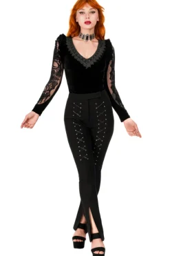 CATHEDRALIS BODYSUIT Body królowej ze zdobionymi plecami-Restyle Hot
