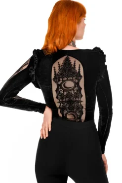 CATHEDRALIS BODYSUIT Body królowej ze zdobionymi plecami-Restyle Hot