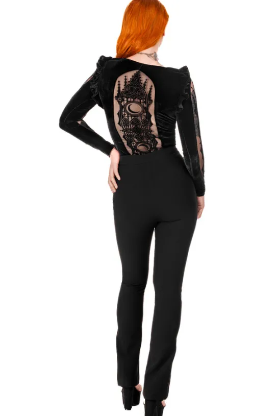 CATHEDRALIS BODYSUIT Body królowej ze zdobionymi plecami-Restyle Hot
