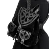 Cathedralis Buckle Backpack Duży, gotycki plecak-Restyle Discount