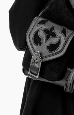 Cathedralis Buckle Backpack Duży, gotycki plecak-Restyle Discount