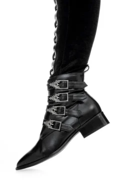 CATHEDRALIS Buty Sztyblety z klamrami katedralnymi-Restyle Sale