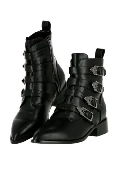 CATHEDRALIS Buty Sztyblety z klamrami katedralnymi-Restyle Sale