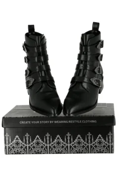 CATHEDRALIS Buty Sztyblety z klamrami katedralnymi-Restyle Sale