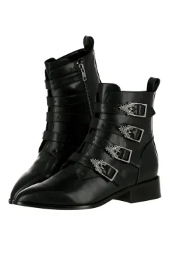 CATHEDRALIS Buty Sztyblety z klamrami katedralnymi-Restyle Sale