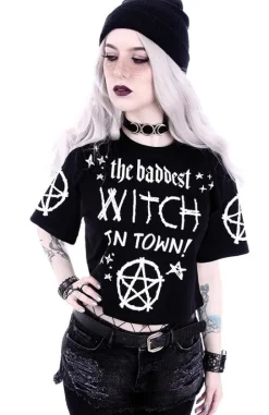 Crop top gotycka koszulka