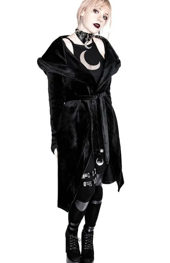 Czarny damski top Mesh Moon-Restyle New