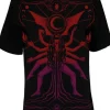 Czarny luźny tshirt GODDESS DANCER OVERSIZED-Restyle Online