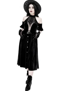 DARK ALTAR HALTERNECK TOP-Restyle New
