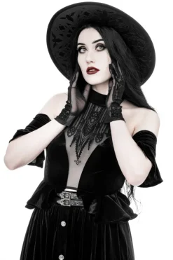 DARK ALTAR HALTERNECK TOP-Restyle New