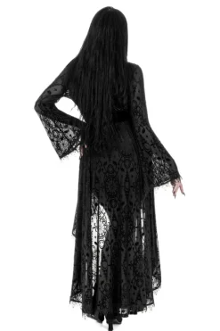 DARK ANGEL BURNOUT DUSTER gotycka narzutka-Restyle Online